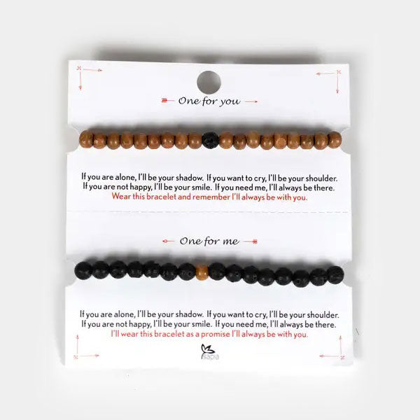 One for You & Me Tagua Bracelets