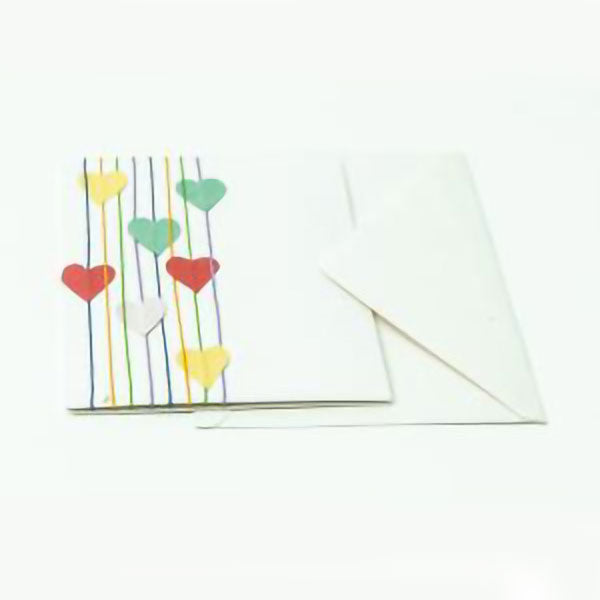 Hearts on Strings Card