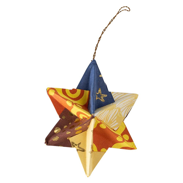 3D Paper Star Ornament