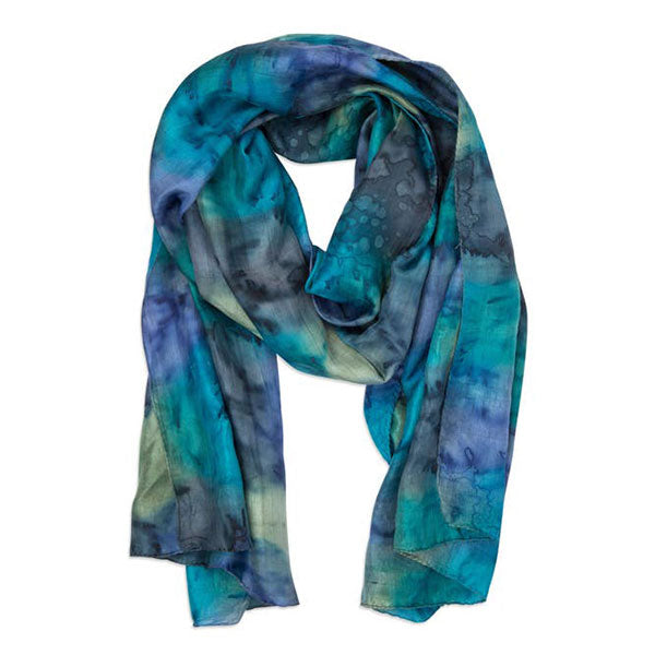 Waterfall Silk Scarf