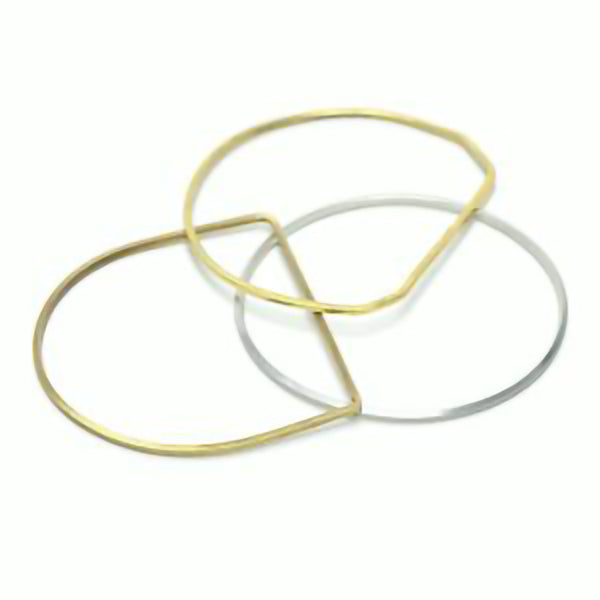 Geo-Shapes Triple Bangle Set