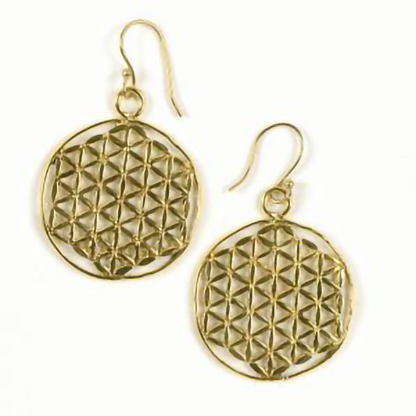 Triangle Motif Earrings