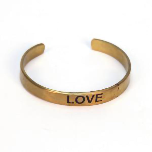 "Love" Cuff