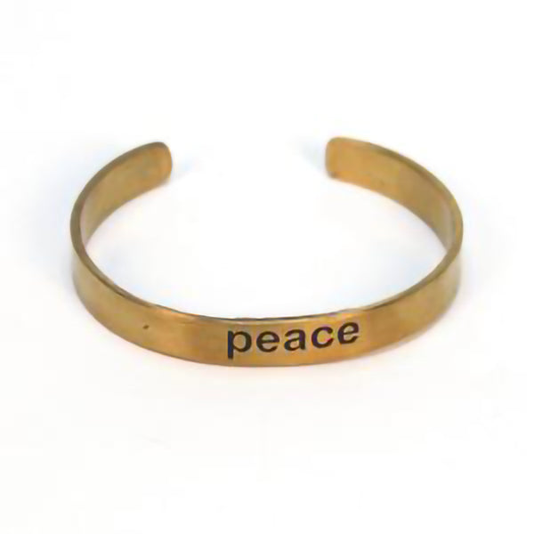 "Peace" Cuff