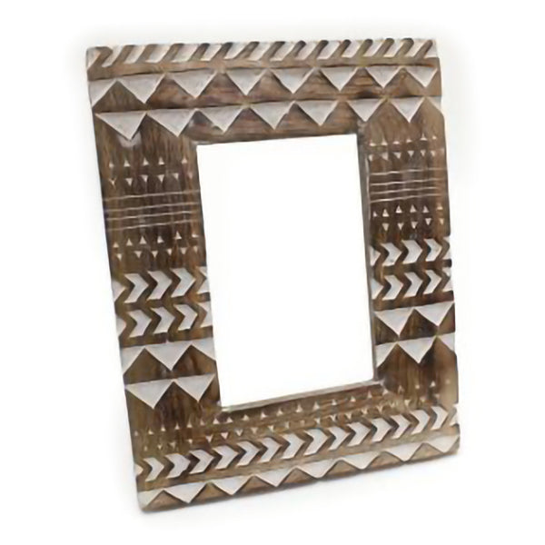 Wooden Chevron Frame