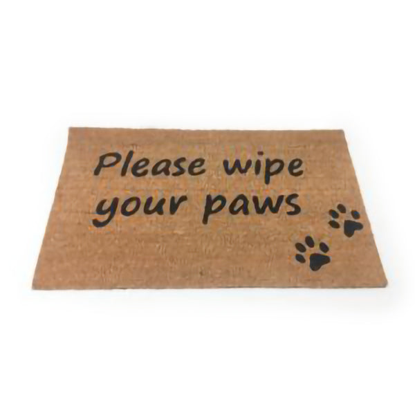 Wipe Your Paws Welcome Mat
