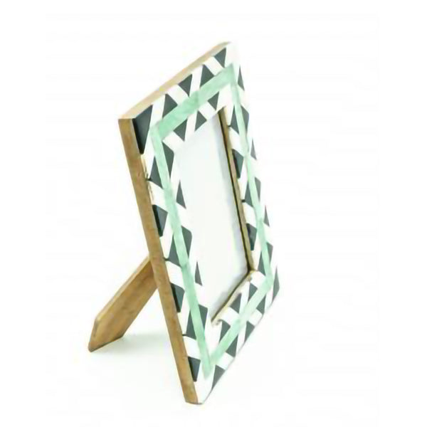 Green Triangles Frame