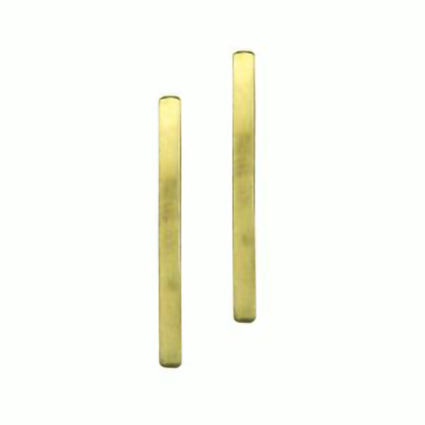 Brass Bars Earrings