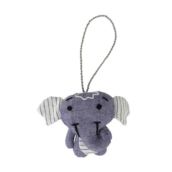 Elephant Blues Ornament