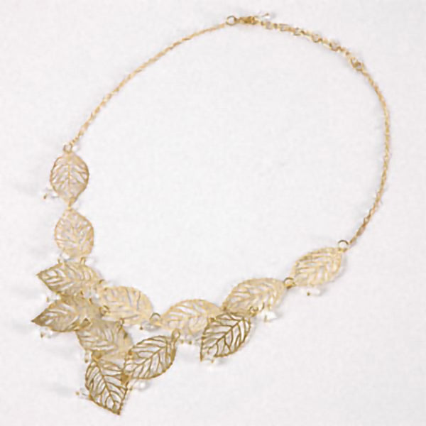 Gold Leaves Necklace