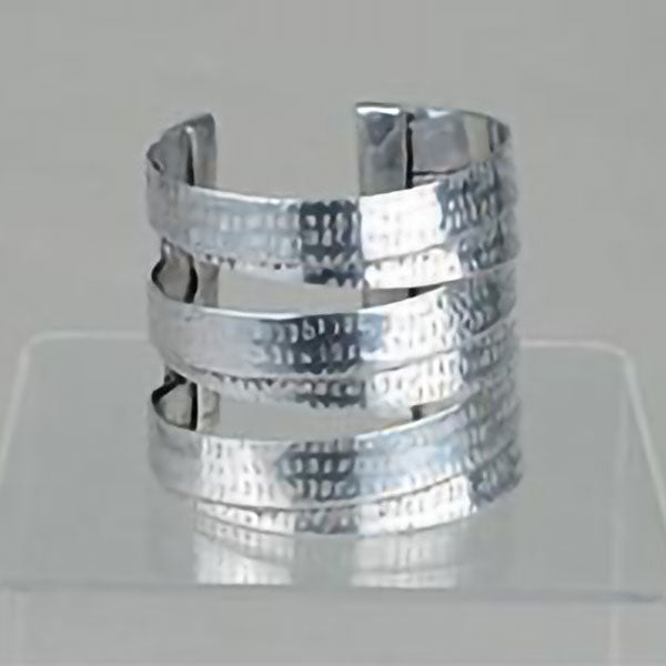 Silver Bands Cuff