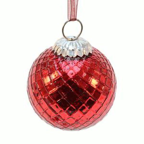 Red Diamond Ornament Ball