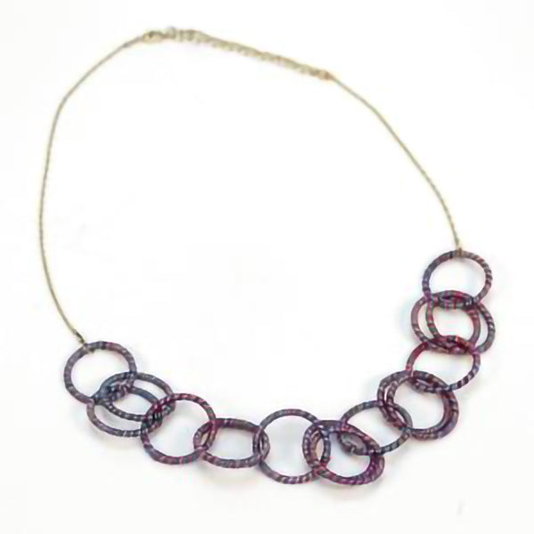 Pink Loops Necklace