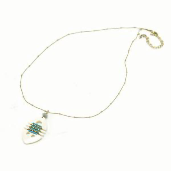 Fishbone-style Necklace