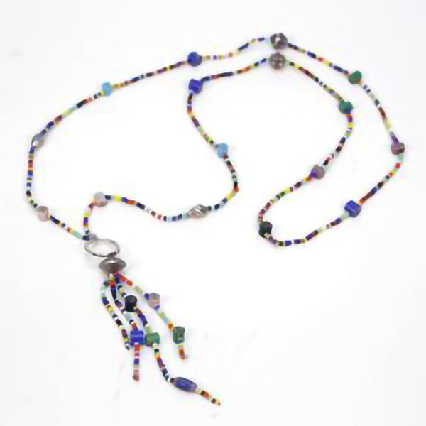 Tiny Rainbow Beads Necklace