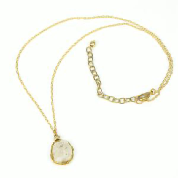 White Stone Necklace