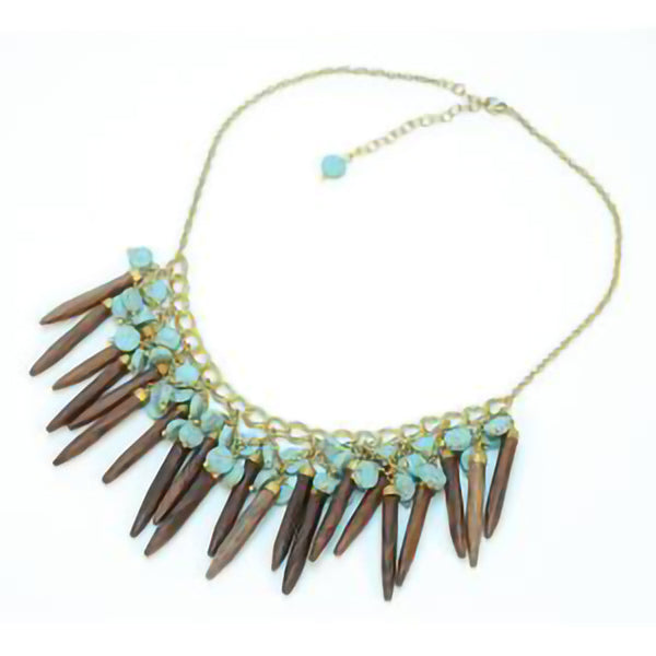 Wooden Stakes Necklace
