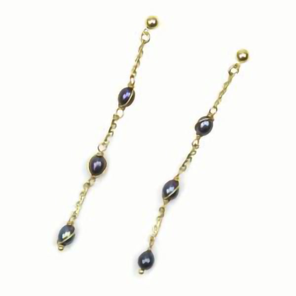 Iridescent Dangle Earrings