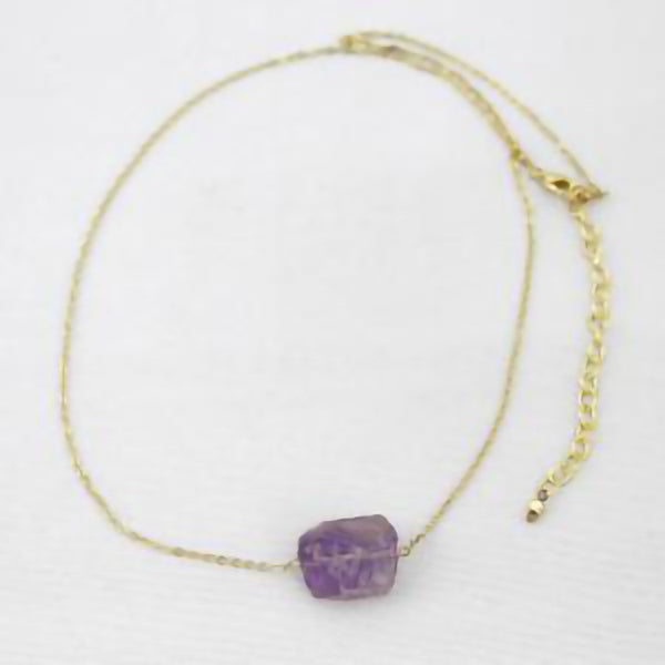 Amethyst Pendant Necklace