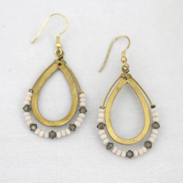 Fine Balance Teardrop Earrings
