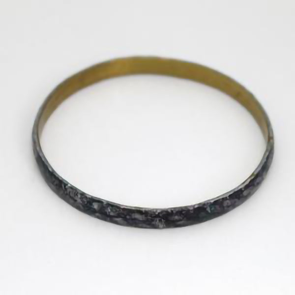 Green & Brass Bangle