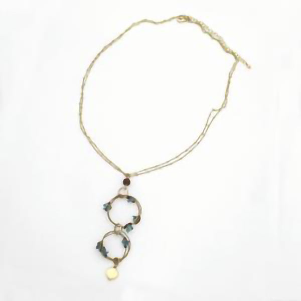 Double Circle Necklace