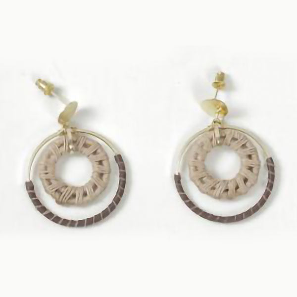 Jute Wrapped Earrings