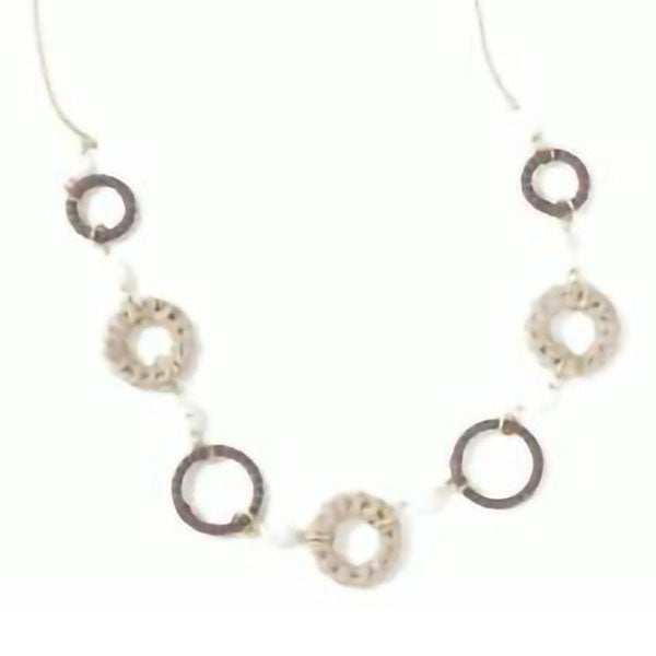 Jute Rings Necklace