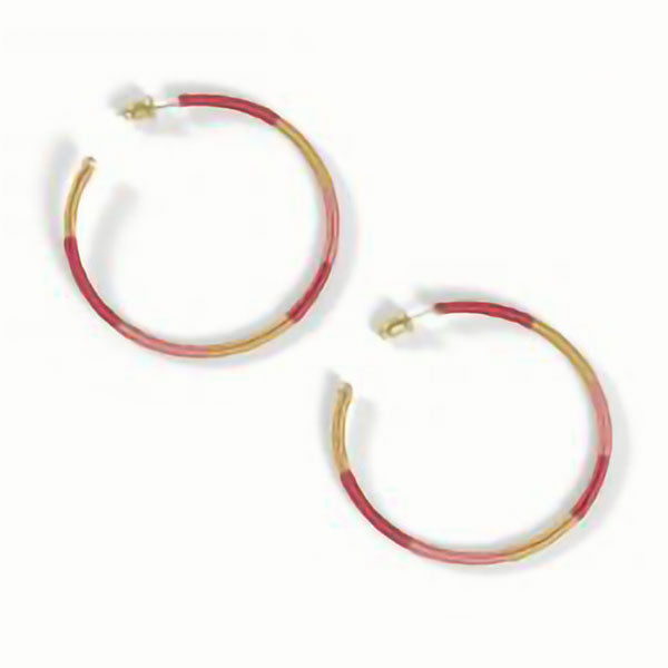 Autumn Hoop Earrings