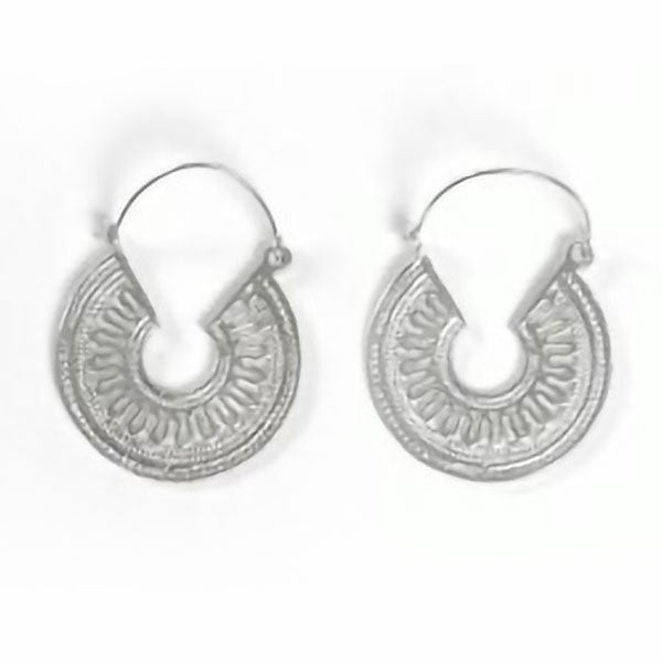 Filigree Half-hoop Earrings