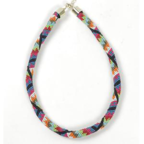 Alora Smiley Face & 1/2 Rainbow, 1/2 Pearl Beaded Necklace – Sasha Grace  Designs