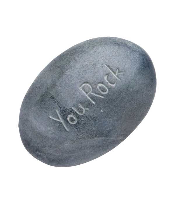 "You Rock" Stone Paperweight