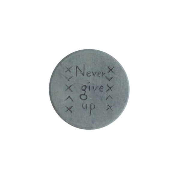 "Never Give Up" Magnet