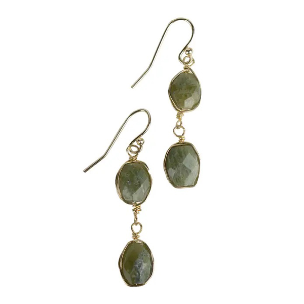 Labradorite Drop Earrings