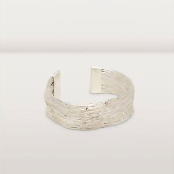 Silver Wire Cuff