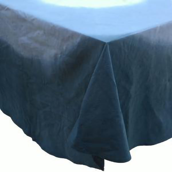 Radiating Blue Round Tablecloth
