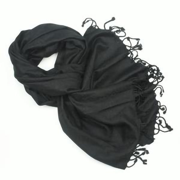 Black Diamond Viscose Scarf