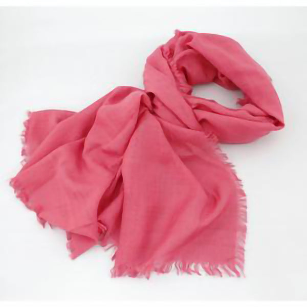 Coral Shimmer Scarf