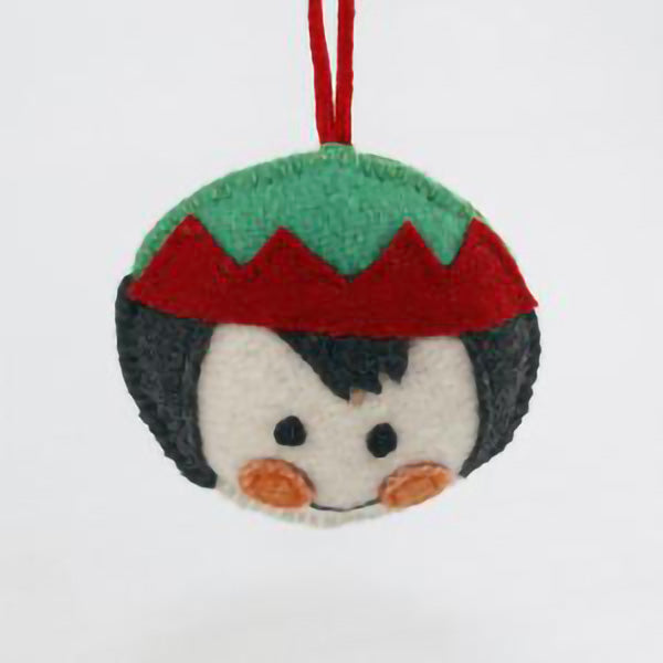 Felted Elf Ornament