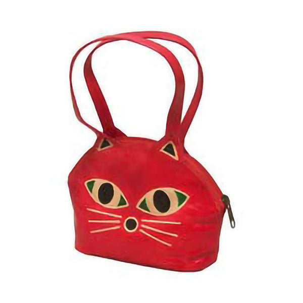 Red Kitty Purse