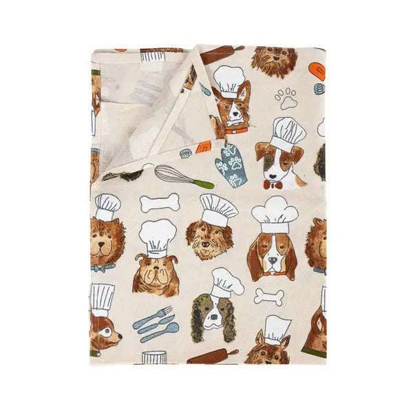 Dog Chefs Tea Towel