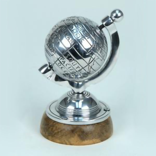 Aluminum Globe Statue