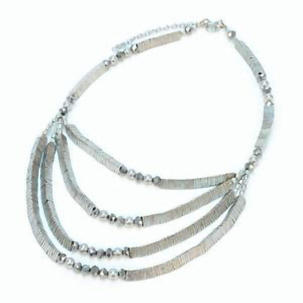 Stacked Triangles Necklace