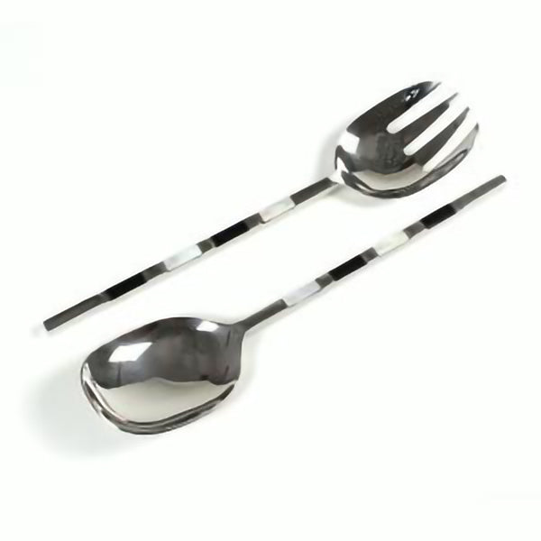 Mother-of-Pearl Salad Servers