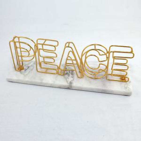 Marble Peace Plaque