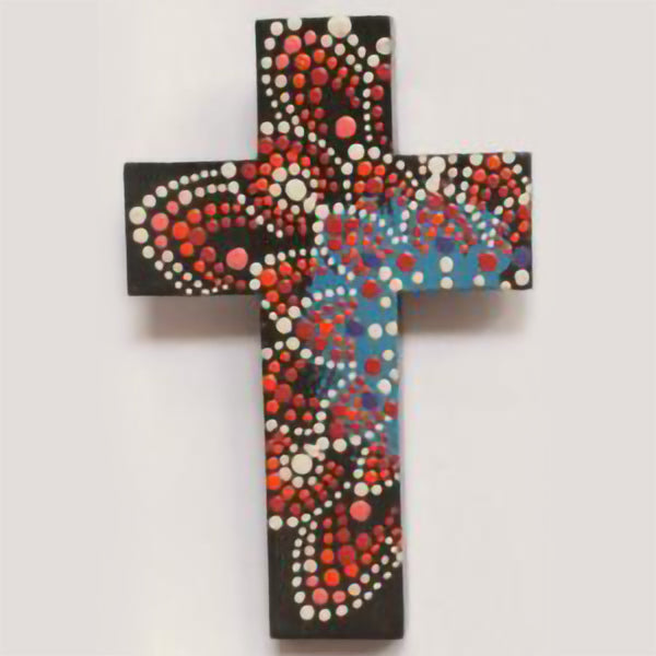 Red Batik Cross