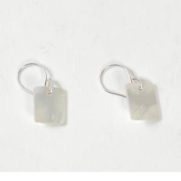Square Shell Earrings