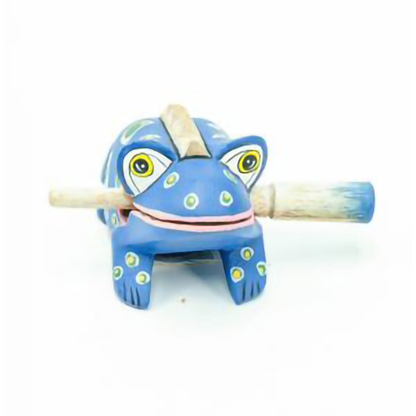 Blue Percussion Frog