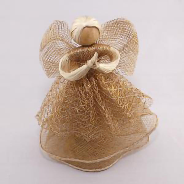 Gold Abaca Sinamay Angel (Lg)