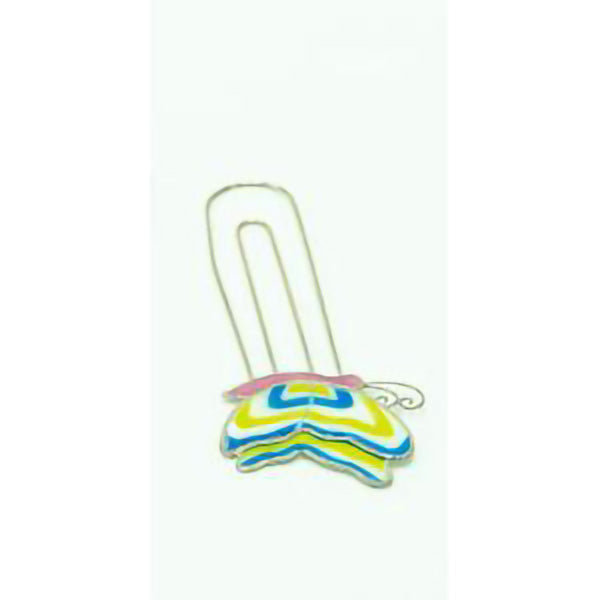 Butterfly Capiz Bookmark